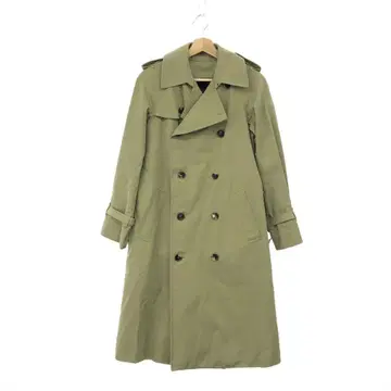 드로어 트렌치코트 사이즈:38 라이너 벨트 포함 카키