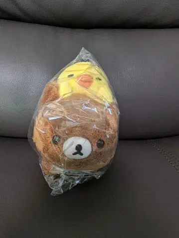 차이로이코구마 키이로이토리 초기 봉제 인형 택 없음