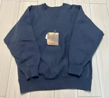 WORKERS 워커즈 맨투맨 트리코 태그 네이비 S 사이즈