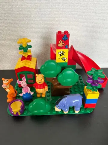 [ 단종 레어 ] 빈티지 LEGO 듀플로 디즈니 푸우 블록 세트
