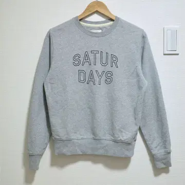 SATURDAYS NEWYORKCITY 크루 맨투맨 트레이닝복 XS