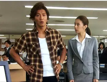 기무라 타쿠야 착용 파이브 브라더스 체크 셔츠 S HERO