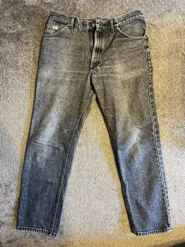 Lee 블랙 데님 팬츠