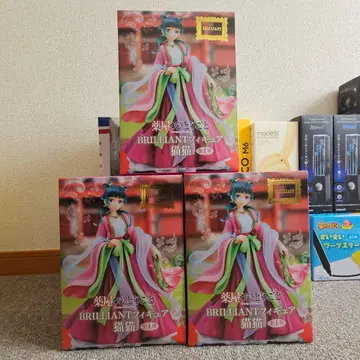 BRILLIANT 피규어 '낙야노히토고토 네코네코' 3개 세트