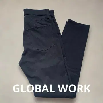 GLOBAL WORK 블랙 스키니 팬츠 XS