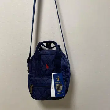 랄프 로렌 네이비 퀼팅 숄더백 새상품
