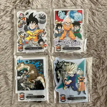 [ 새상품 미개봉품 ] 드래곤볼 복권 F상 4종 세트