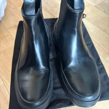 질 샌더 앵클부츠