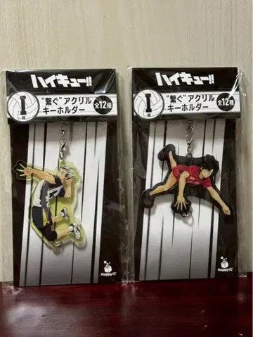 이어지는 아크릴 키링 I상 하이큐!! Happy 복권