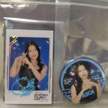 ANIMAX MUSIX 2025 ASCA 포토 카드 & 캔뱃지 세트