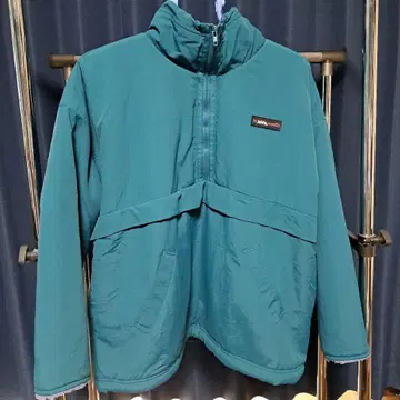 클래식 엘프 Java 리버서블 나일론 보아 블루종