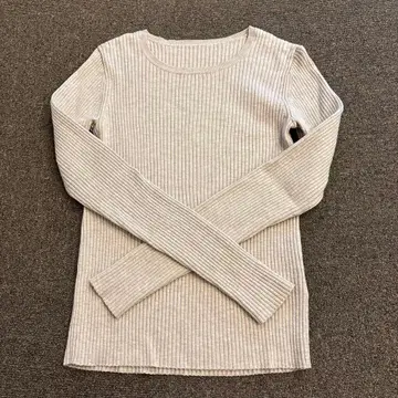 spick and span 리브 상의 2장 세트 브라운 베이지