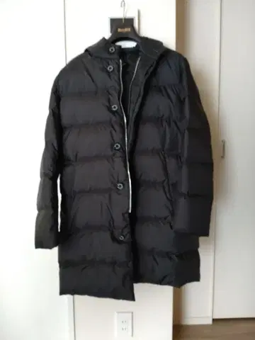 [ 컨디션 최상 ] Macintosh 다운 코트 ( 블랙 )