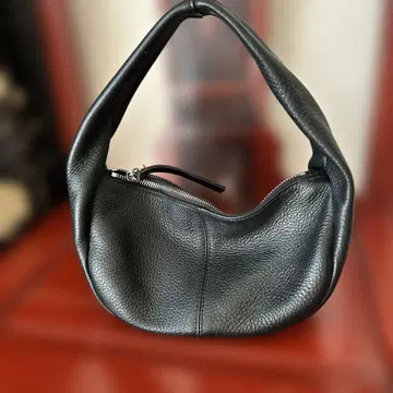 TODAYFUL 블랙 가죽 핸드백