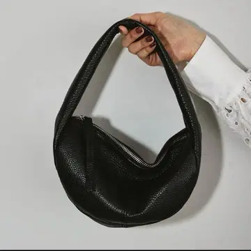 TODAYFUL 블랙 가죽 핸드백