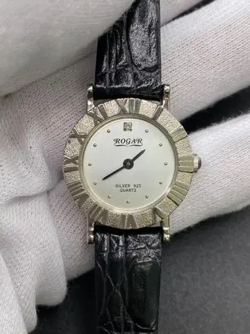 ROGAR SILVER 925 QUARTZ 손목시계 작동하지 않는 제품