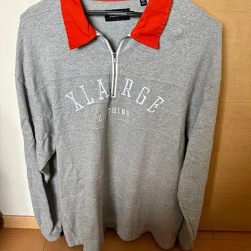 XLARGE 트레이닝복 L 사이즈 그레이/오렌지