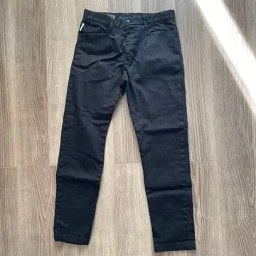 HYSTERIC GLAMOUR 블랙 슬림핏 팬츠