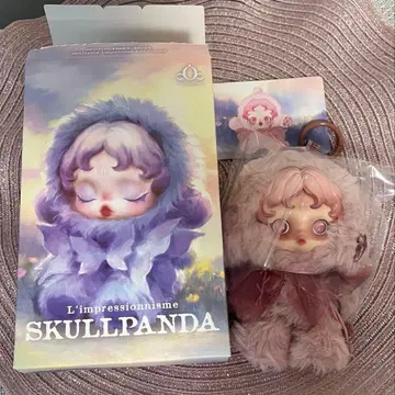 [정품] 팝마트 스컬팬더 봉제 인형 키체인 새상품