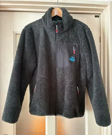 CHUMS 플리스 자켓 S 그레이/블루