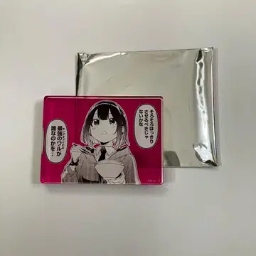 배드걸 애니메이션화 기념 원화전 아크릴 블록