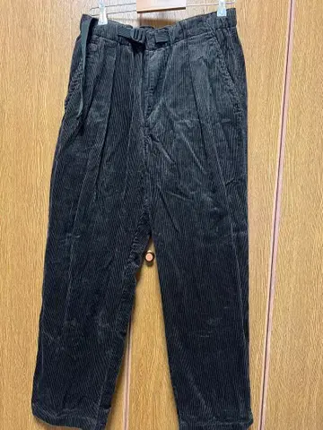 코듀로이 턱 와이드 팬츠 [ 새상품급 ]