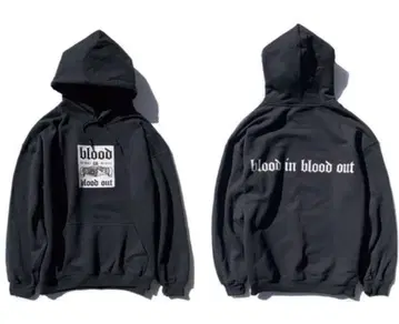 the bonez 후드티 블랙 XL 사이즈 PTP