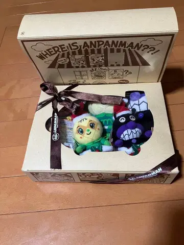 호빵맨 봉제 인형 세트 레어