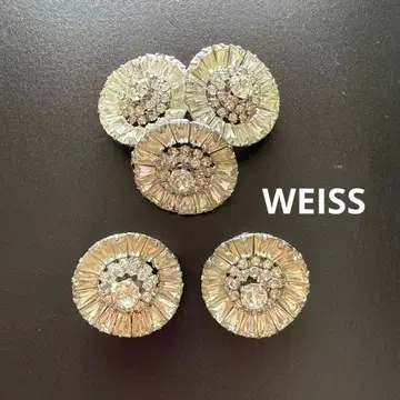 WEISS 빈티지 브로치 & 귀찌