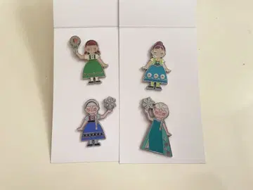 겨울왕국 핀 배지 4개 세트