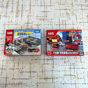 토미카 교통 안전 세트 119 구급차 DVD 세트