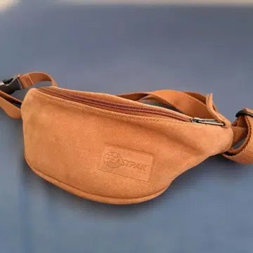[컨디션 최상] 이스트팩 천연 가죽 스웨이드 힙색 EASTPAK