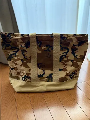 루시앙페라피네 카모플라쥬 스컬 패턴 토트백 대용량