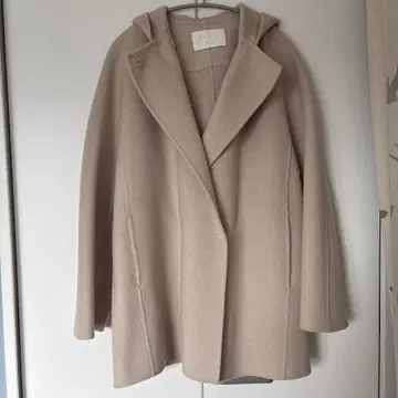 Ballsey 프리미엄 울 리버 미디엄 기장 코트