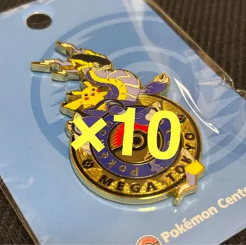 10점 미개봉 새상품 포켓몬 센터 메가도쿄 미라이돈 로고 핀즈