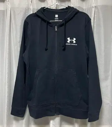 언더아머 후드티 블랙 L