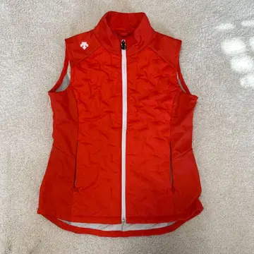 데상트 골프 베스트 오렌지 L 충전솜 다운