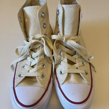 CONVERSE ALL STAR 하이컷 스니커즈 크림