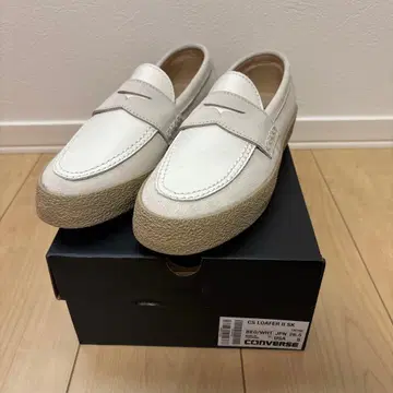 CONVERSE CS LOAFER II SK 26.5cm 화이트