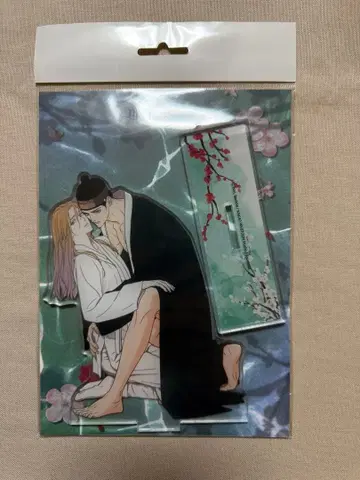 한국 BL 봄을 알리는 풀 아래 아크릴 스탠드