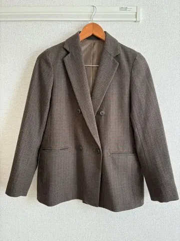 테일러드 자켓 브라운 S