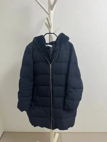 [ MELROSE ] 다운 코트 네이비