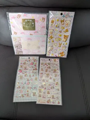 씰 레터 세트 코리락쿠마 리락쿠마