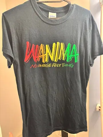 WANIMA T셔츠 블랙