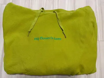 후지이 카제 굿즈 my flower's here 후드 부착 후드티