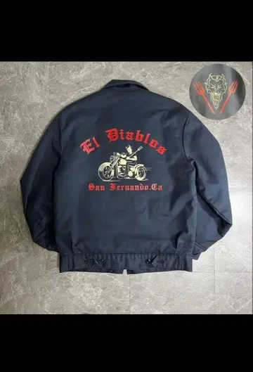 Dickies 워크 재킷 바이커 빈티지