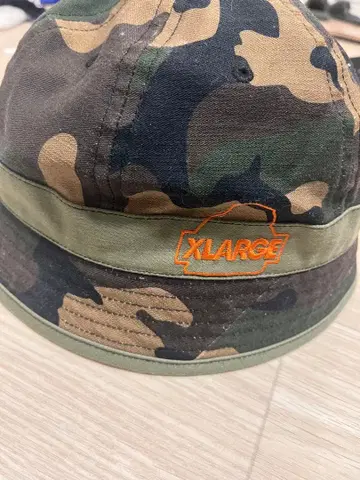 XLARGE 카모 패턴 버킷햇 셔츠 세트