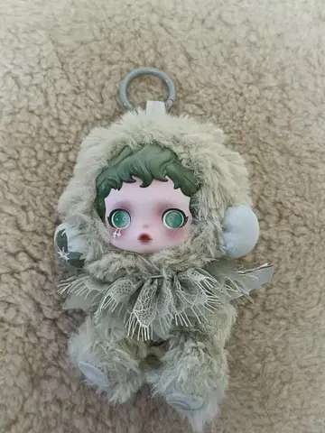 SKULLPANDA The Warmth 봉제 인형 펜던트 키링