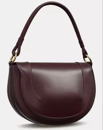 ZARA 캔버스 스티치 크로스 바디백 보르도