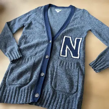 RHC 그레이 버튼 가디건